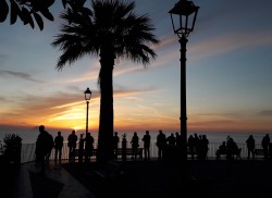 Tropea zach&oacute;d słońca